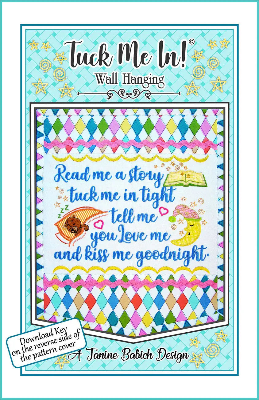 Tuck Me In! Wall Hanging - Linda's Electric Quilters