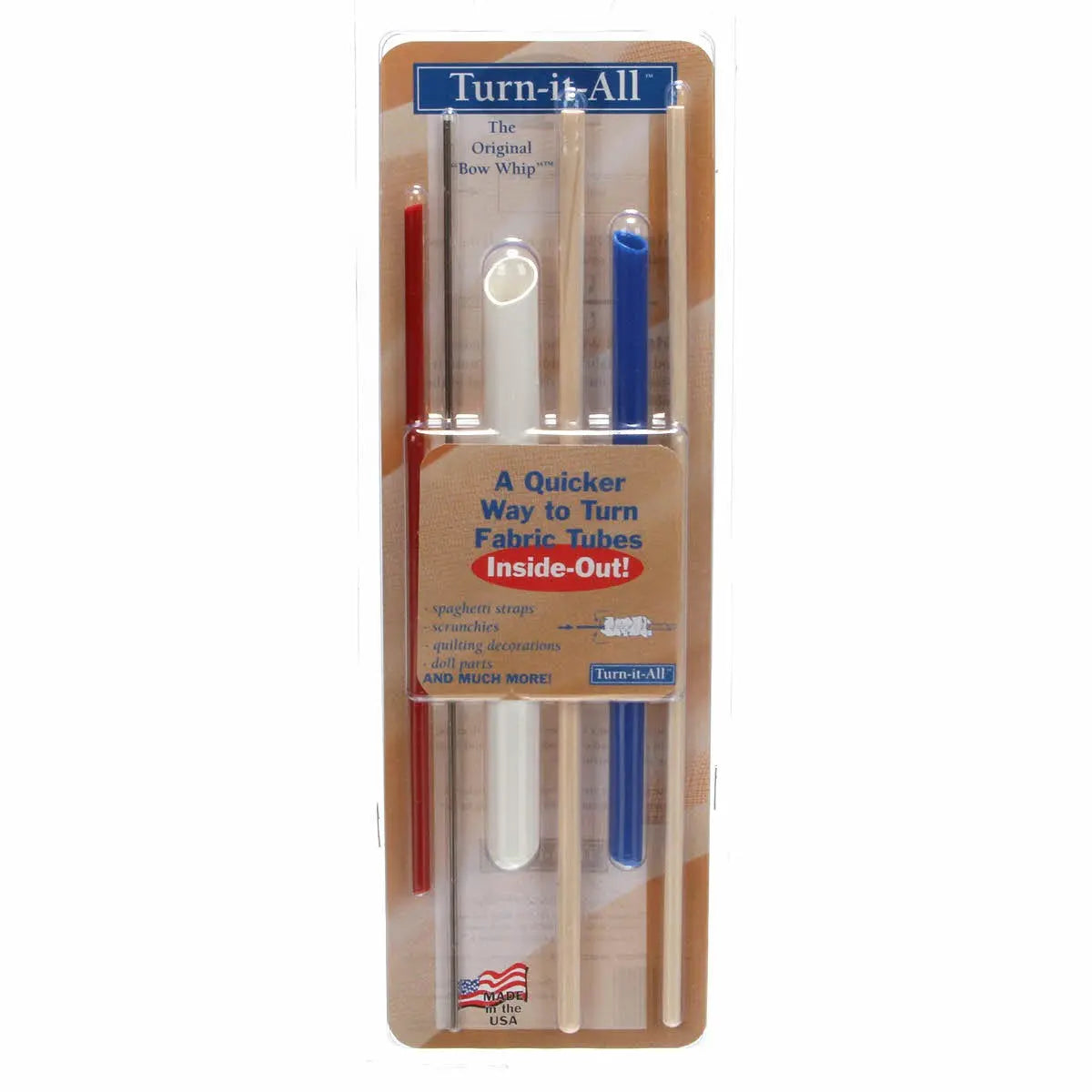 Turn It All Tube Turners 3 Sizes - Linda's Electric Quilters
