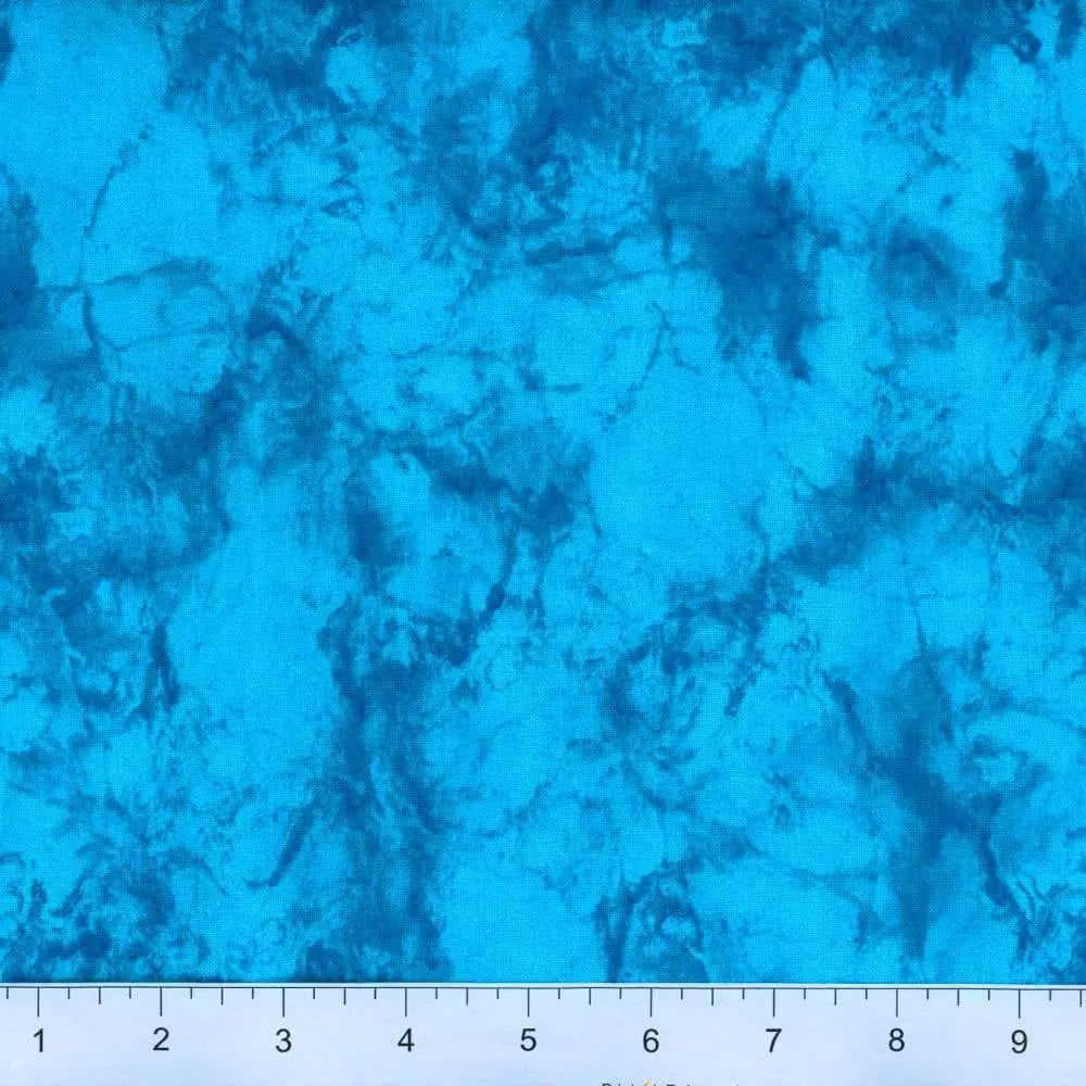 Turquoise Marble 45" wide Fabric per yard