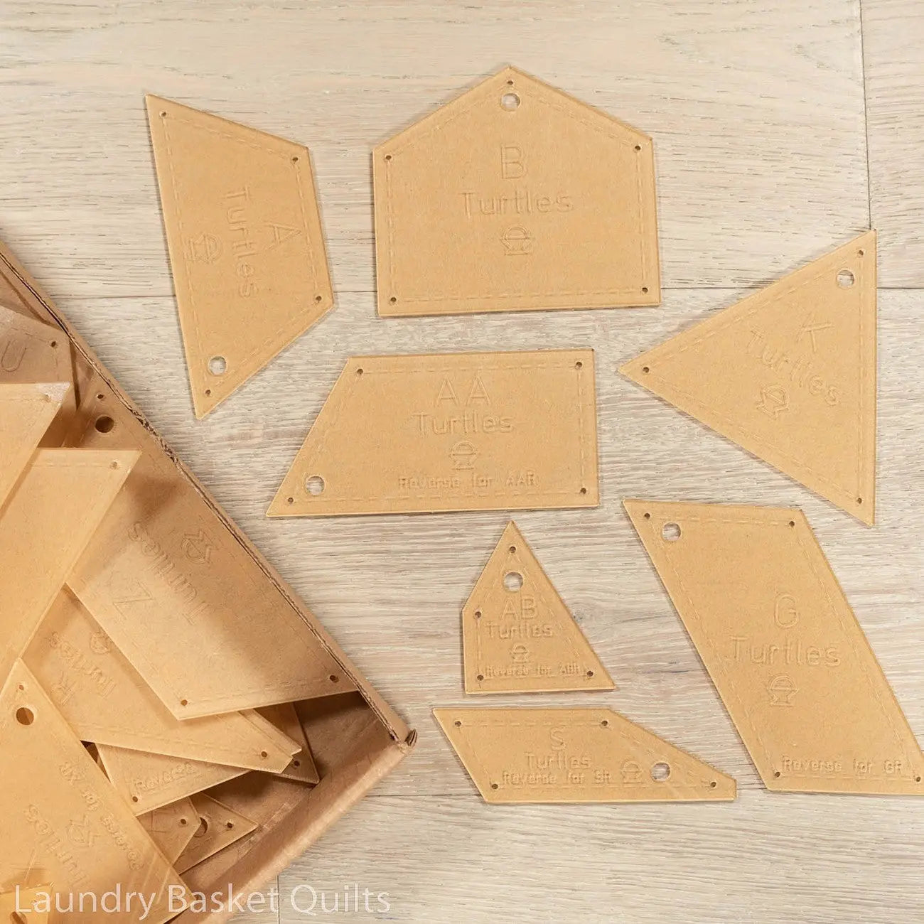 Turtles Templates - Linda's Electric Quilters