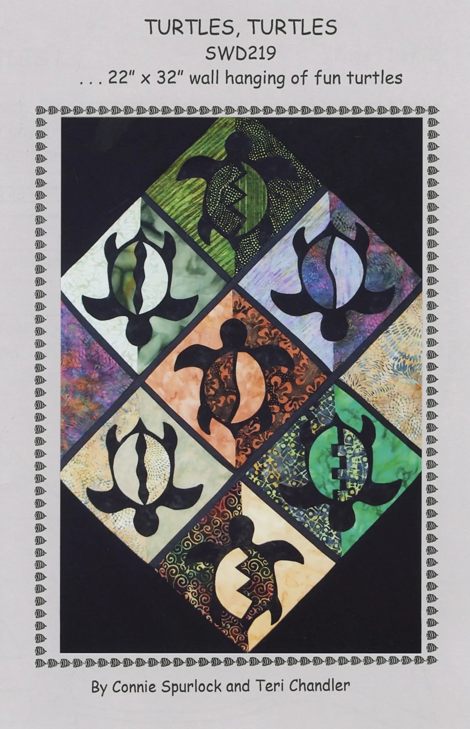 Turtles, Turtles - Linda's Electric Quilters