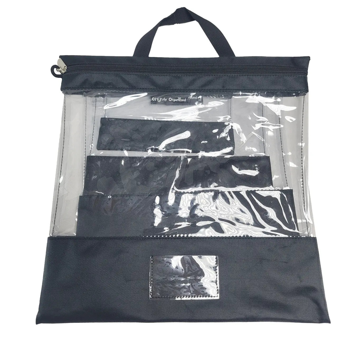 Tutto Clear Organizing Bag Black - Linda's Electric Quilters