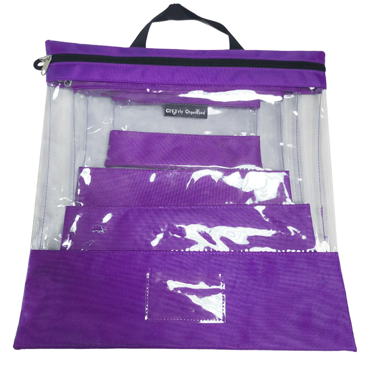 Tutto Clear Organizing Bag Purple - Linda's Electric Quilters