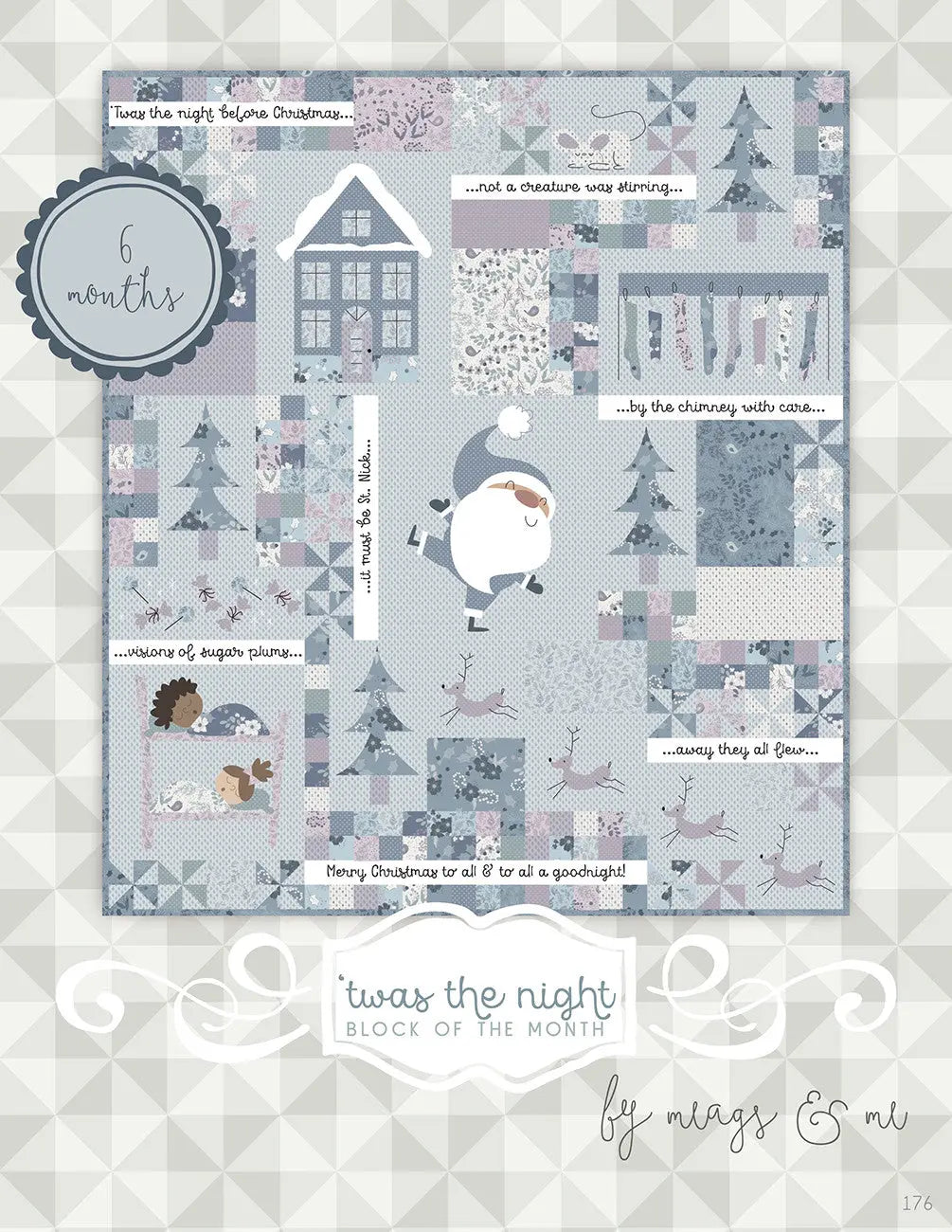 Twas the Night BOM - Linda's Electric Quilters