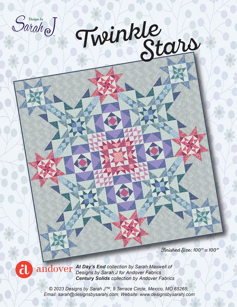 Twinkle Stars - Linda's Electric Quilters