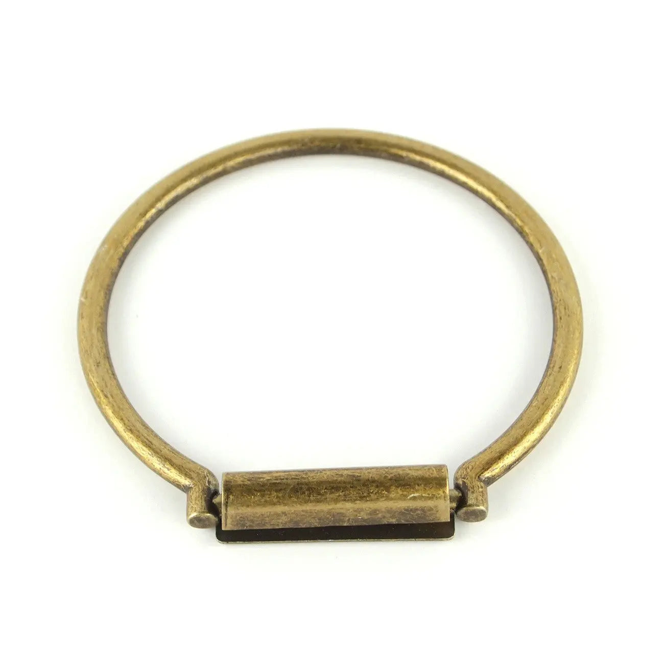 Two Round Purse Handles Antique - Linda's Electric Quilters