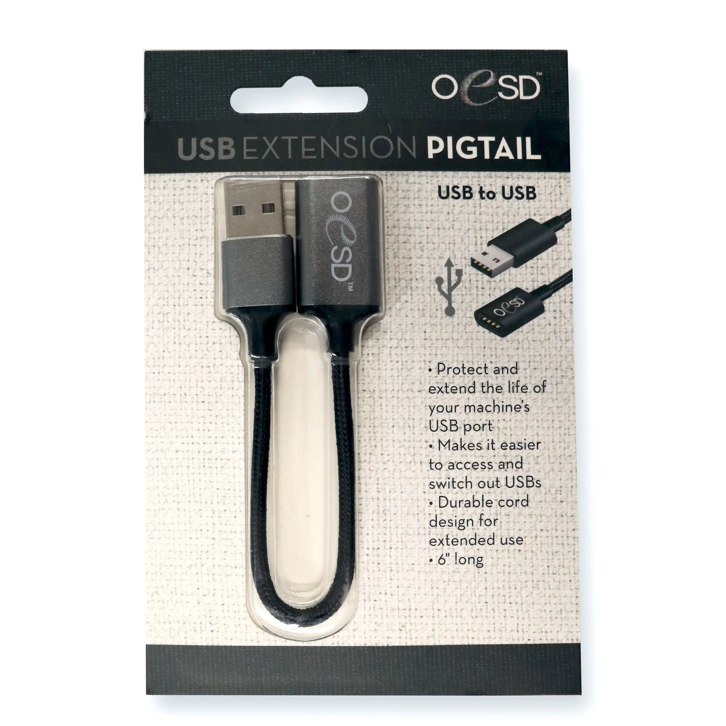 USB Extension Pigtail - Linda's Electric Quilters