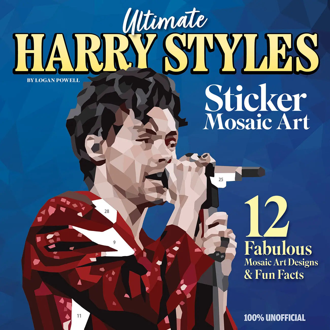 Ultimate Harry Styles Sticker Mosaic Art Book Checker Distributor