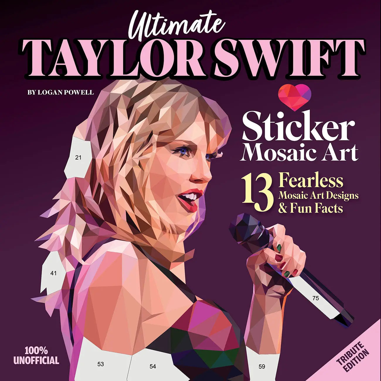 Ultimate Taylor Swift Sticker Mosaic Art - Linda's Electric Quilters