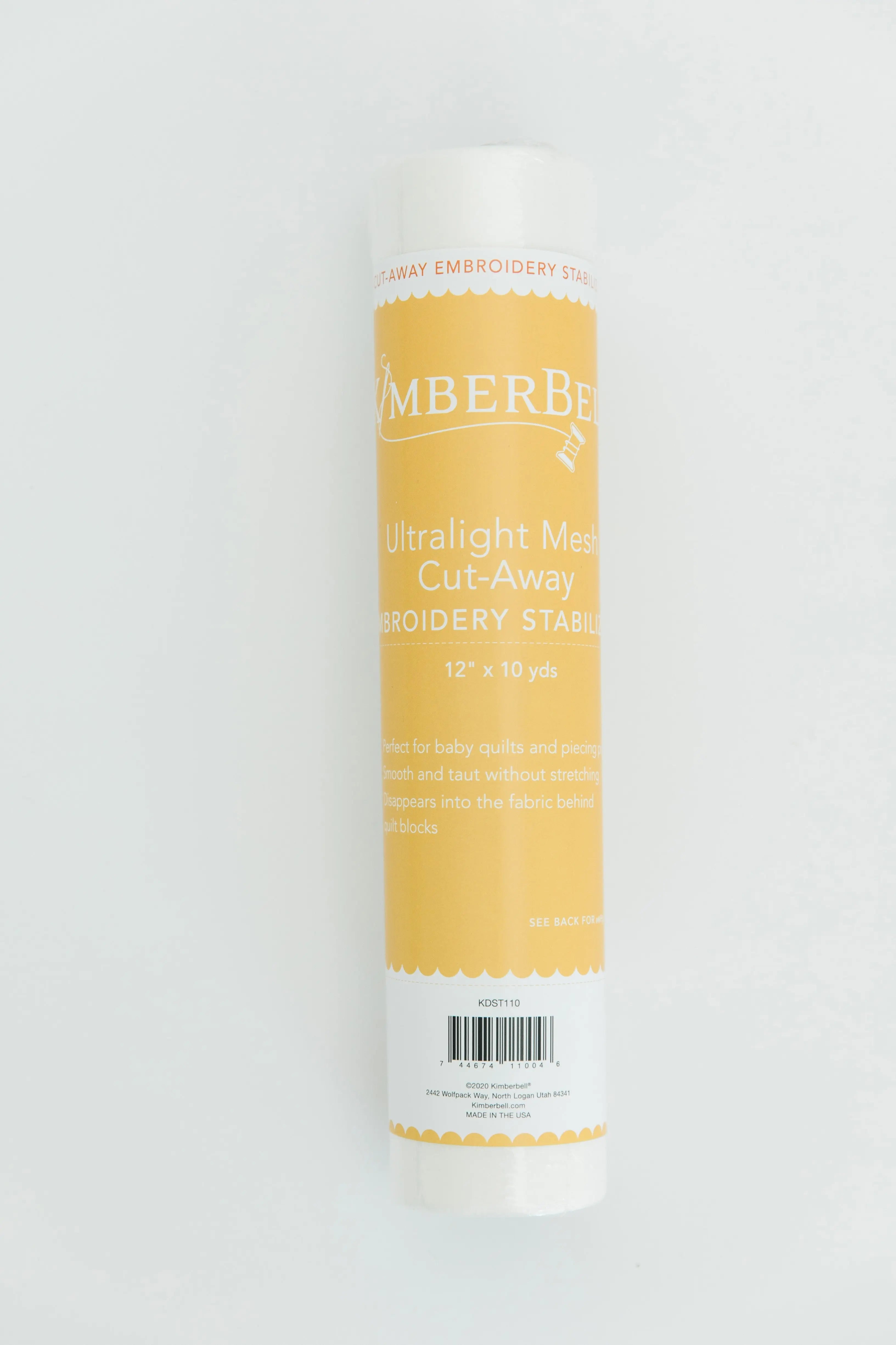 Ultralight Mesh Cut-away 12in x 10yd - Linda's Electric Quilters