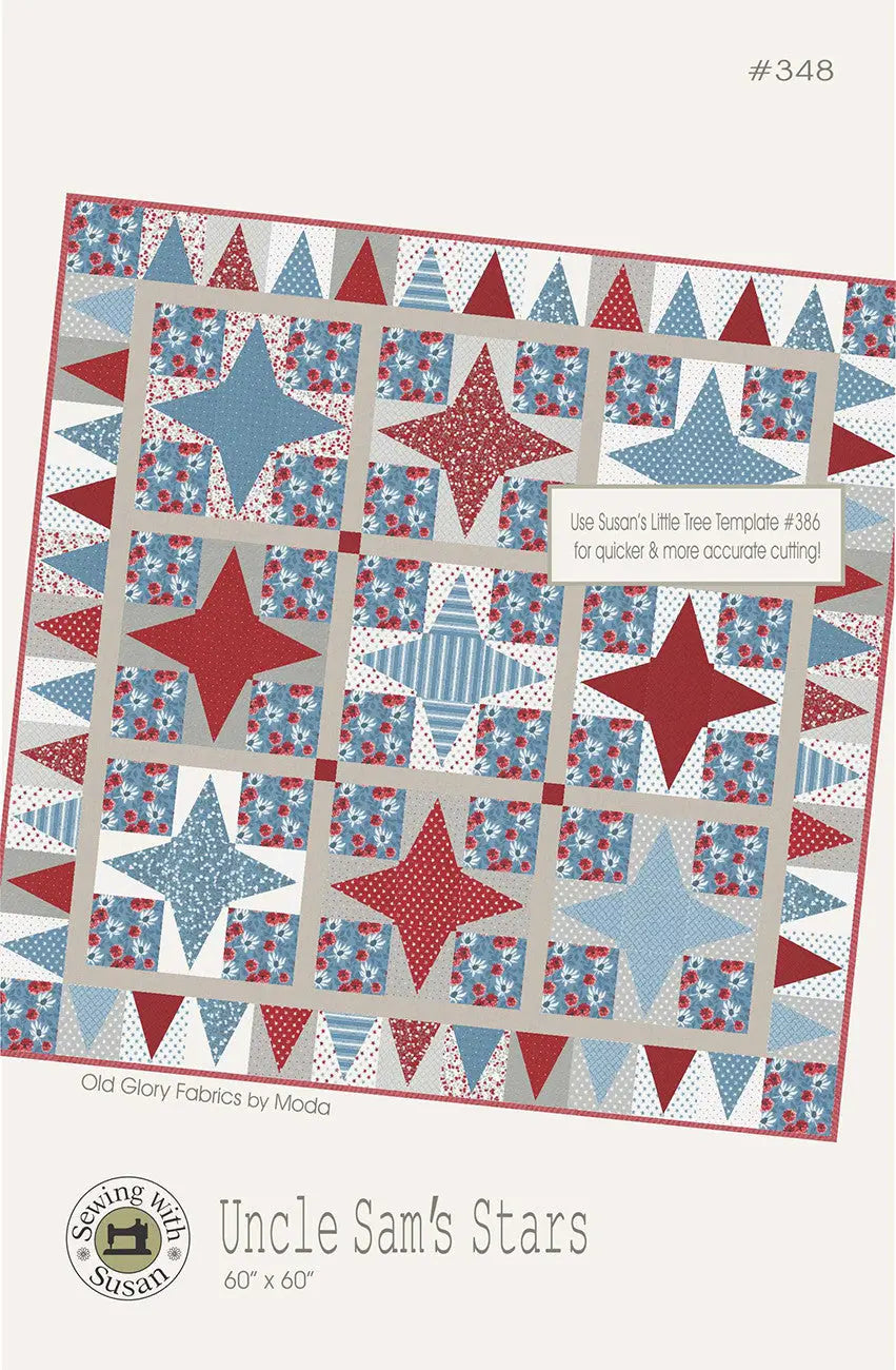 Uncle Sam's Stars - Linda's Electric Quilters