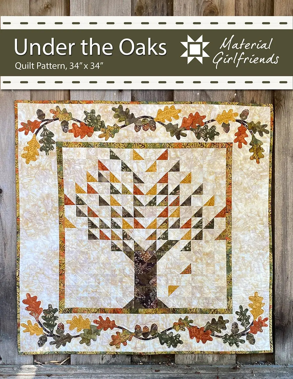 Under the Oaks Quilt Pattern - Linda's Electric Quilters
