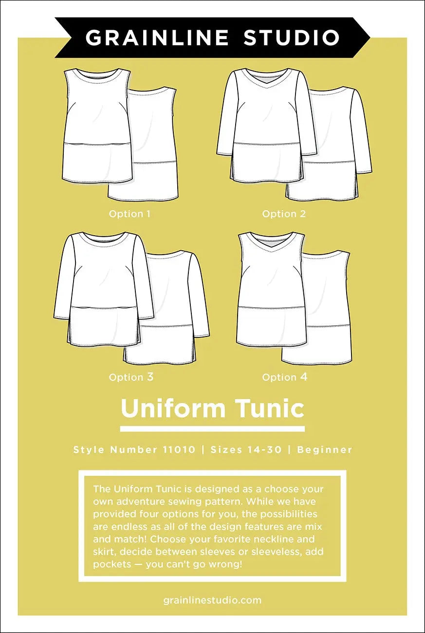Uniform Tunic 14-30 - Linda's Electric Quilters
