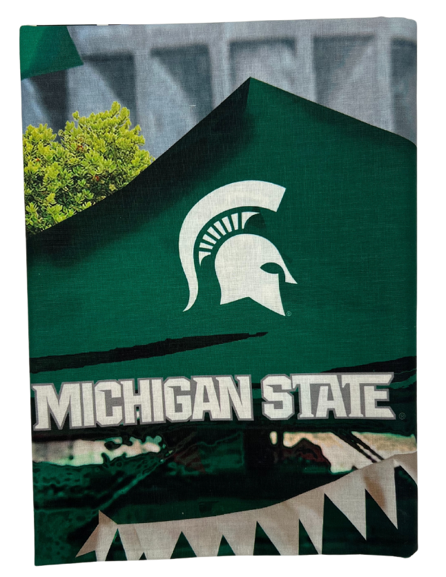 Michigan State Spartans - Tailgate Panel - Quilt Kit | Batting Included