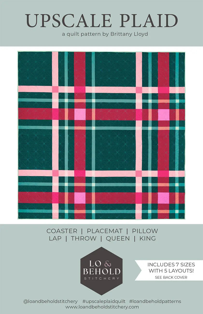 Upscale Plaid - Linda's Electric Quilters