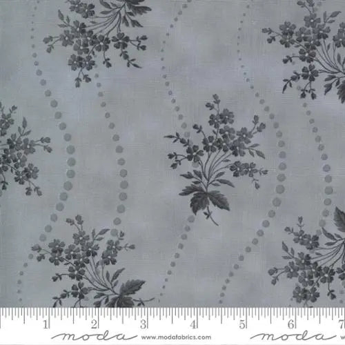 Urban Farmhouse II Dove Floral Dot 44"/45" Fabric Per Yard Moda Fabrics & Supplies