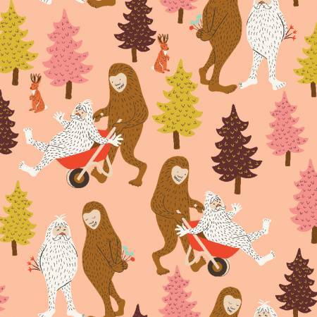 RJR Forest Frolic Be Free And Wild woodland quilting cotton fabric