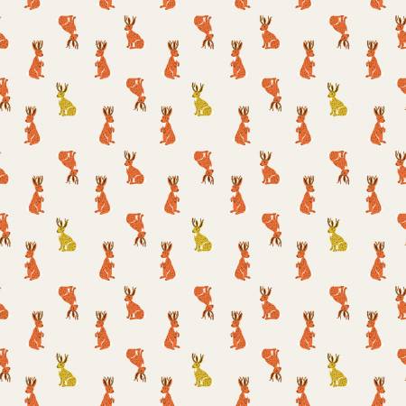 RJR Jack-A-Lope Who Would Have Thunk It novelty quilting cotton fabric