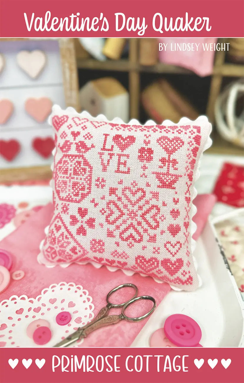 Valentine's Day Quaker - Linda's Electric Quilters