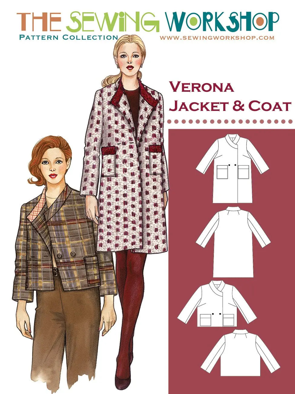 Verona Jacket & Coat - Linda's Electric Quilters