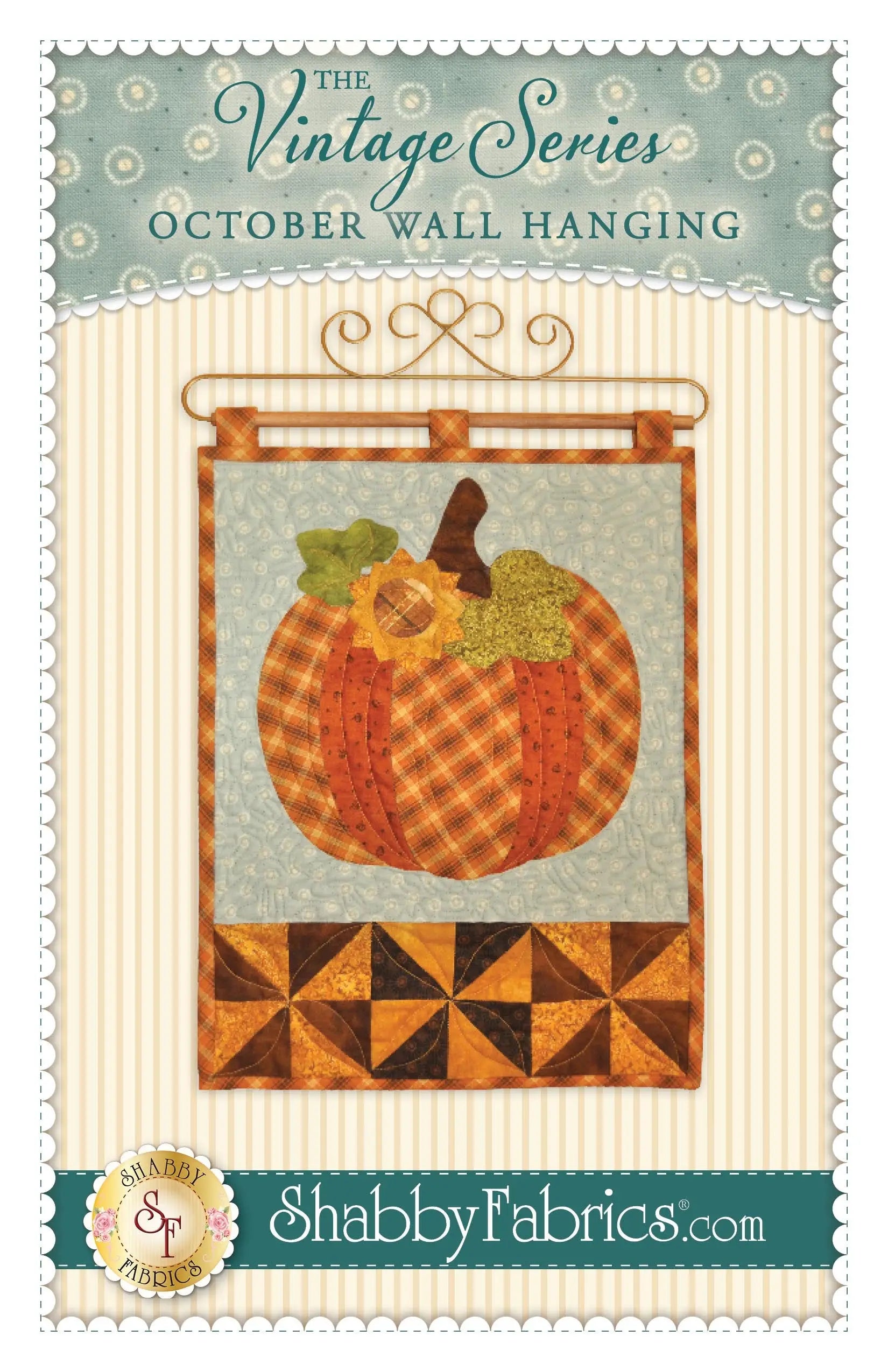 Vintage Series Wall Hanging - October - Linda's Electric Quilters