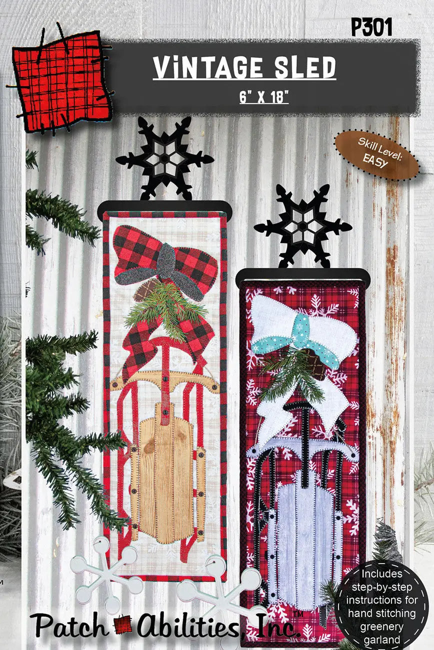 Vintage Sled - Linda's Electric Quilters