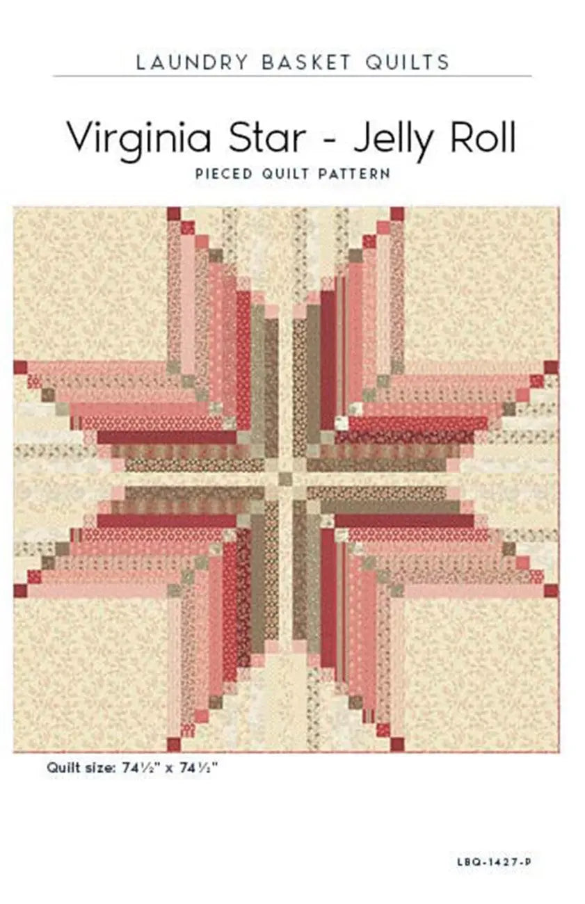 Virginia Star - Jelly Roll - Linda's Electric Quilters
