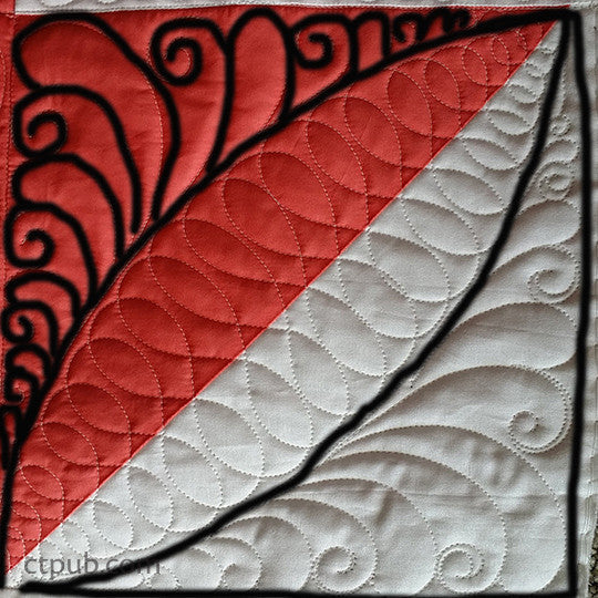 Visual Guide to Free-Motion Quilting Feathers