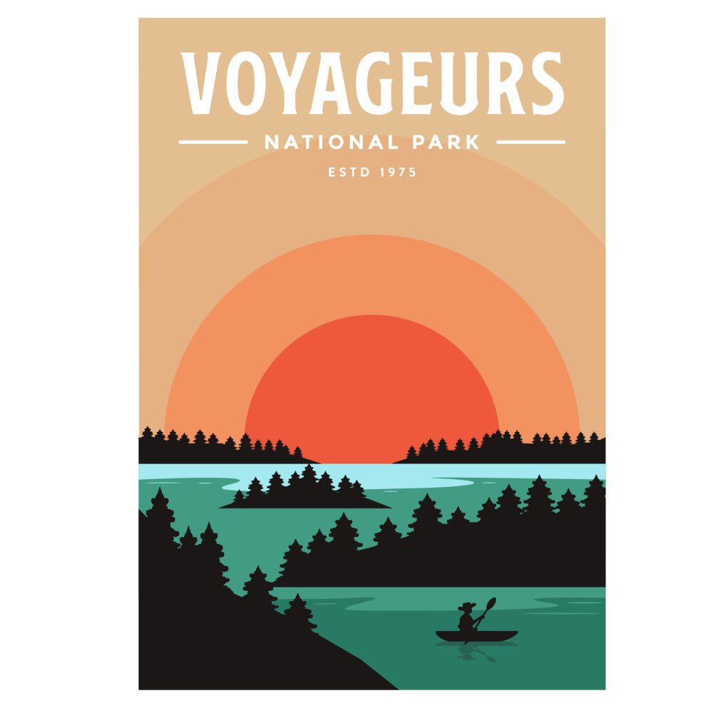 Voyageurs National Park Fabric Panel 1