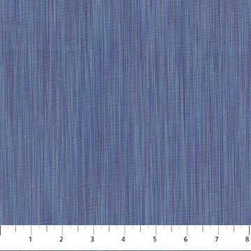 Figo Space Dye Navy quilting fabric — space-dyed blender