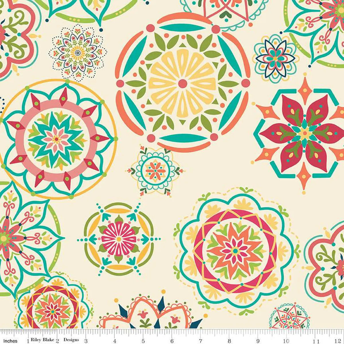 Natural Cream Market Street Wideback Fabric Per Yard - Linda's Electric Quilters