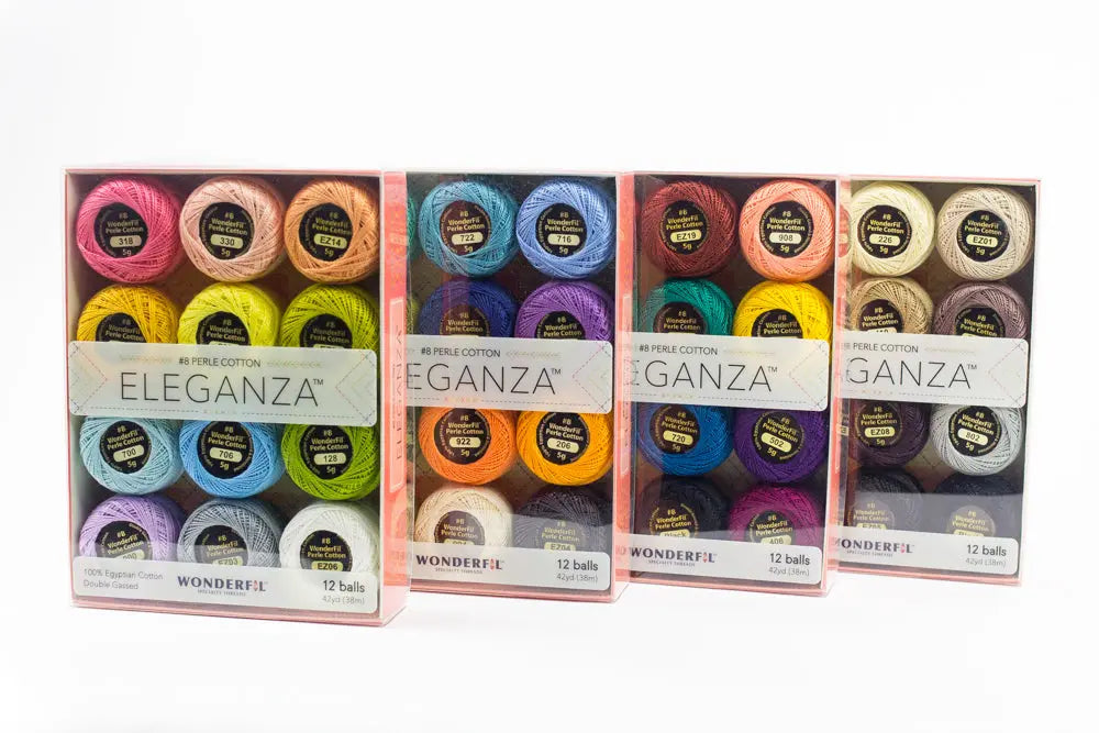 WFEZP - Eleganza™ 5g Egyptian Cotton Ball Thread Packs WonderFil USA