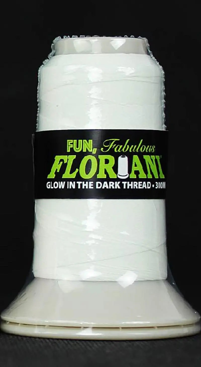WHITE - Floriani Thread 40 weight 300M - Linda's Electric Quilters