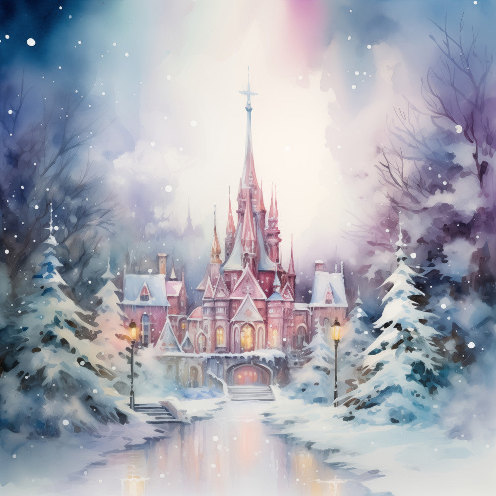 WInter Wonderland Fabric Panel 1