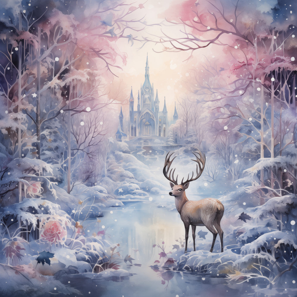 WInter Wonderland Fabric Panel 11