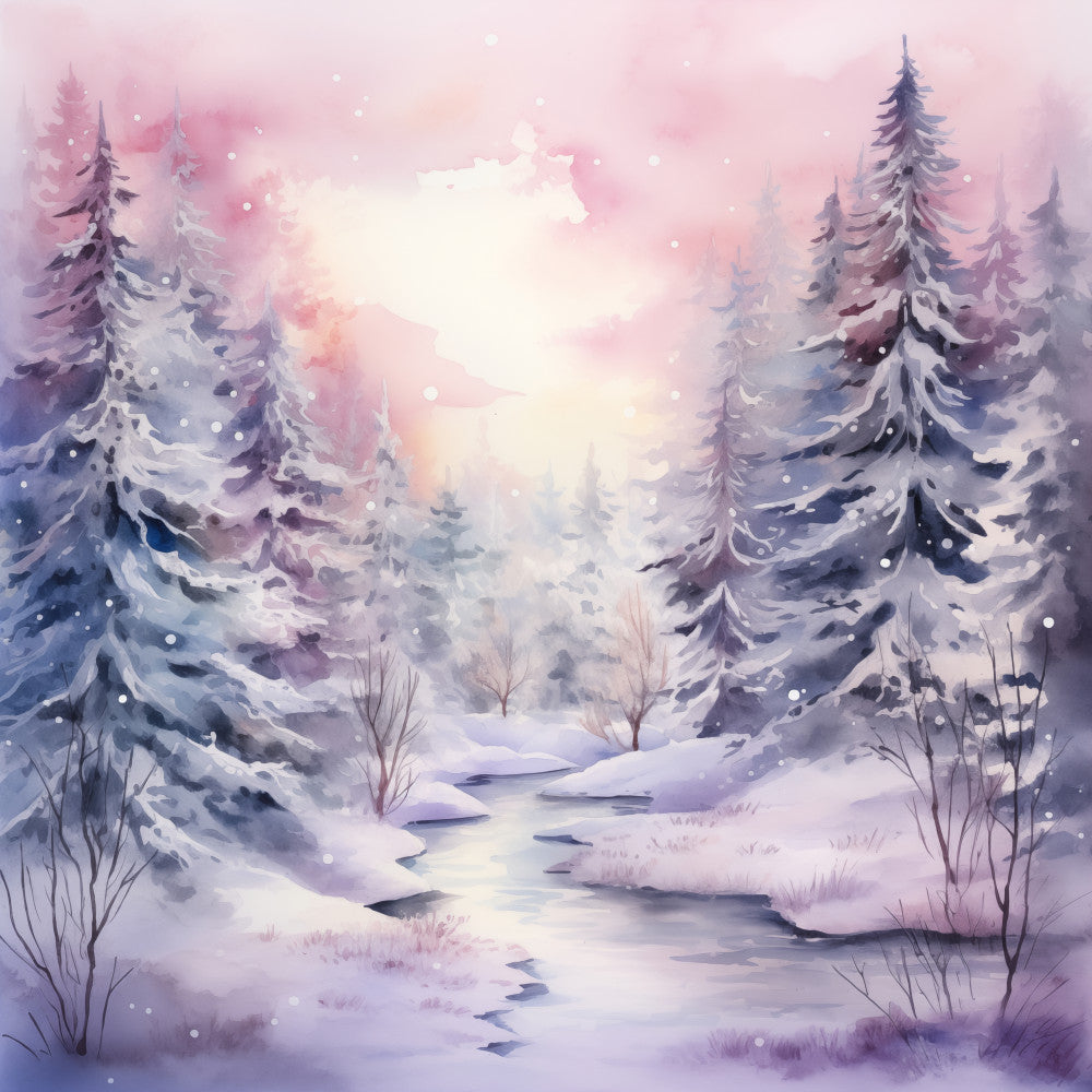 WInter Wonderland Fabric Panel 13