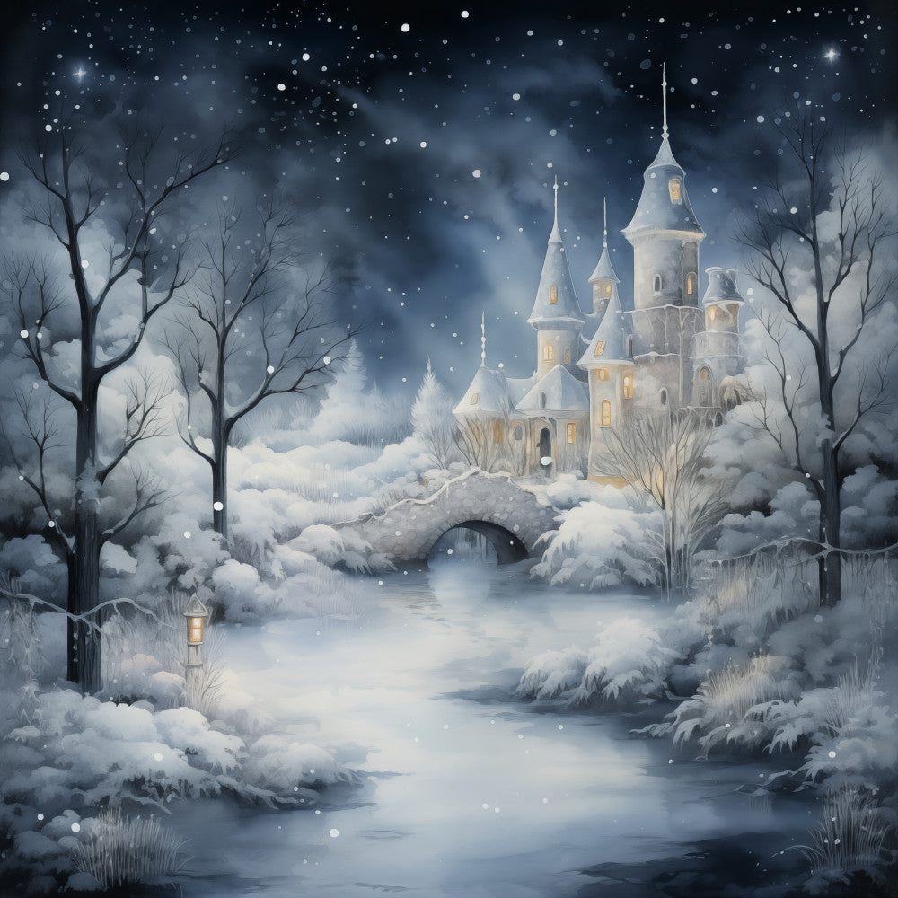 WInter Wonderland Fabric Panel 14