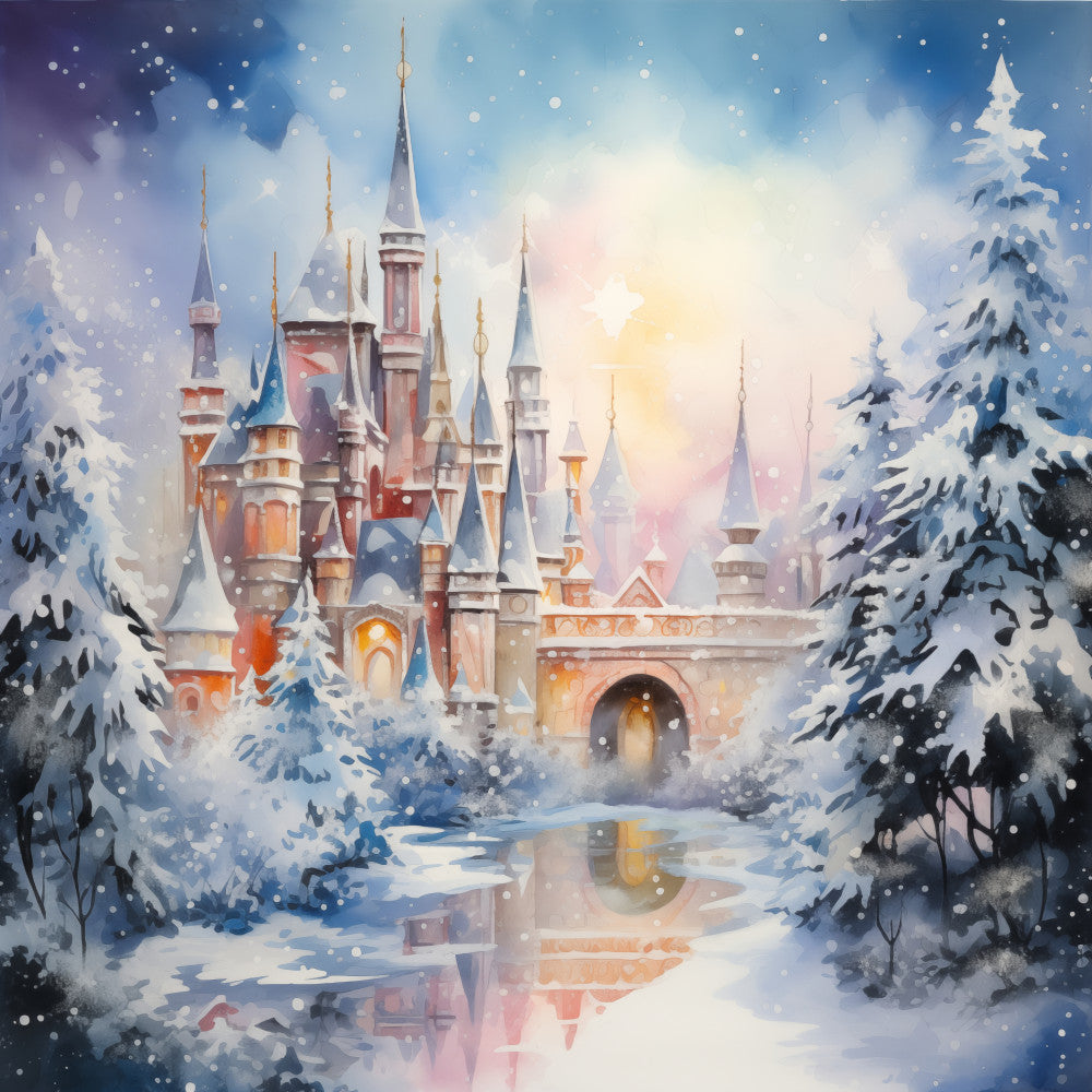 WInter Wonderland Fabric Panel 16