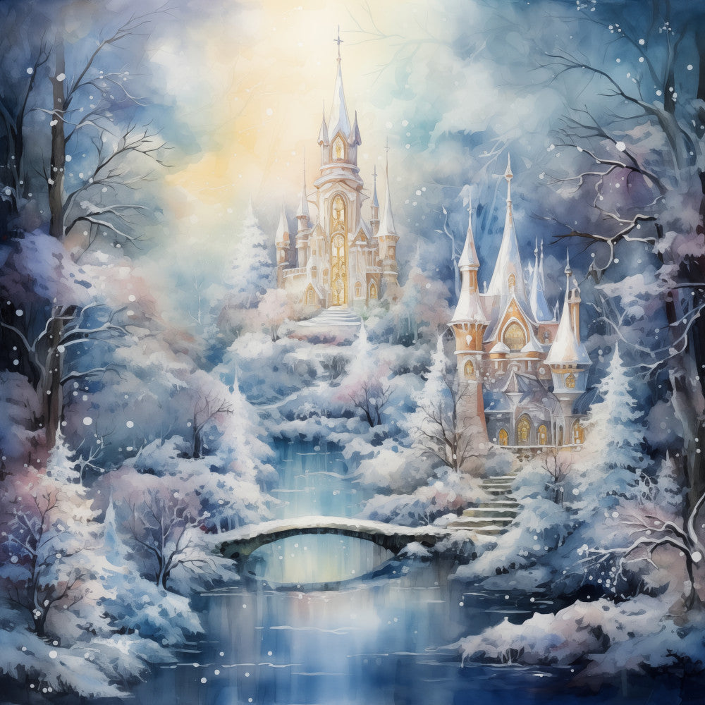 WInter Wonderland Fabric Panel 2