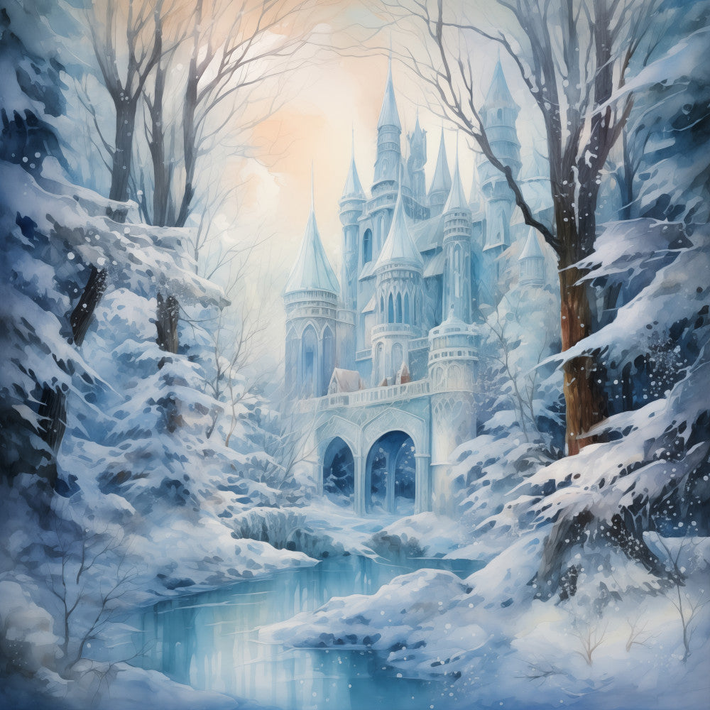 WInter Wonderland Fabric Panel 7