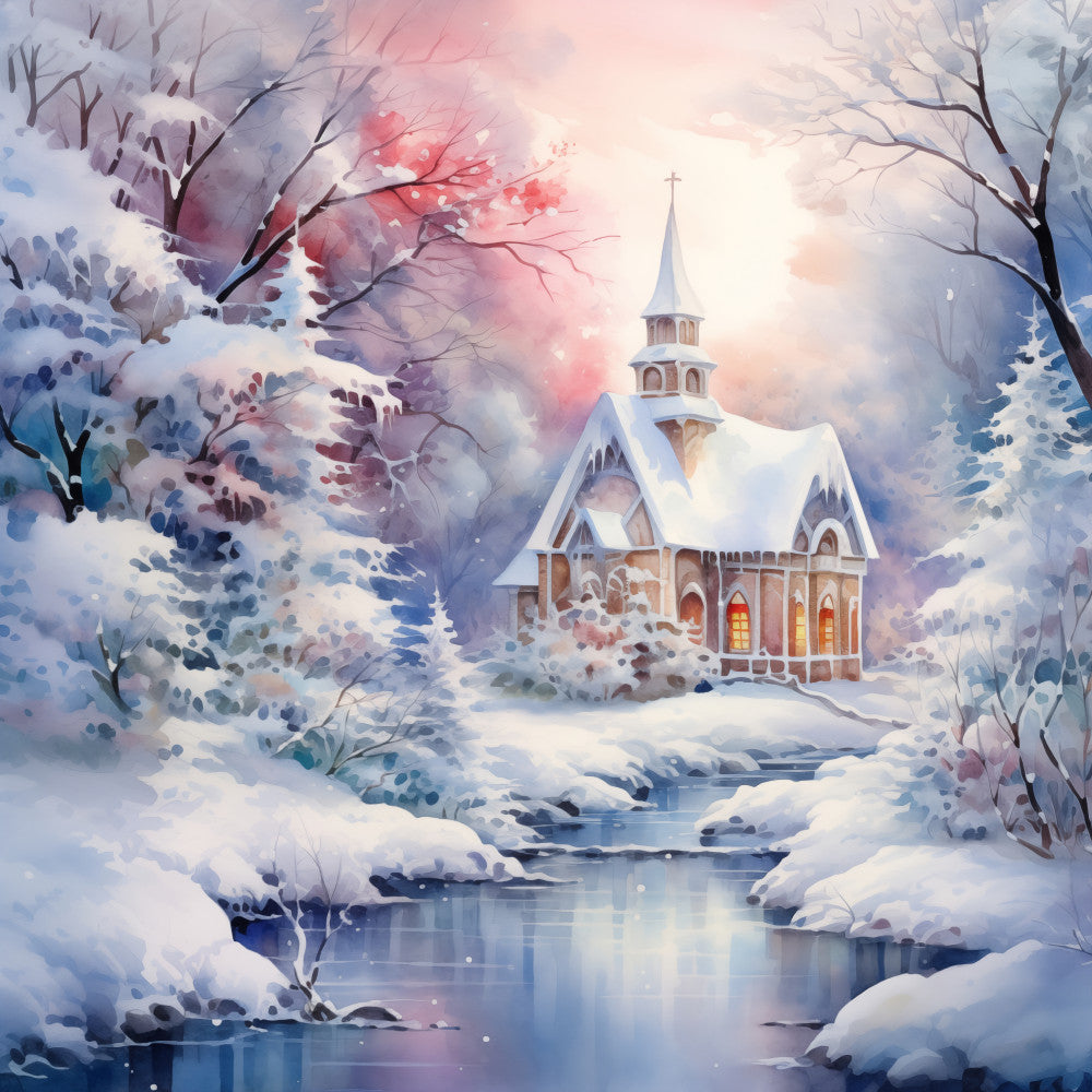 WInter Wonderland Fabric Panel 8