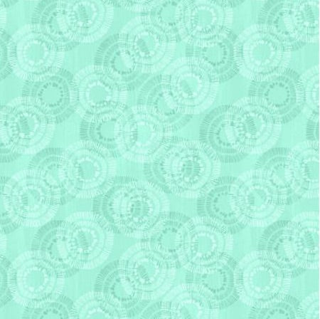 Wilmington Prints Essentials circle burst seafoam quilting cotton