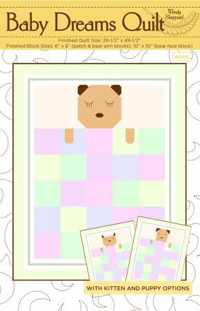 Baby Dreams quilt pattern by Wendy Sheppard