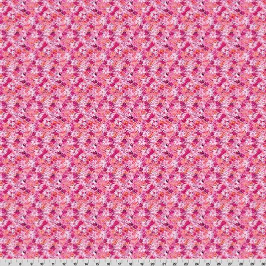 Wanderlust Daisies Quilting Cuddle Pink Fabric per yard Shannon Fabrics