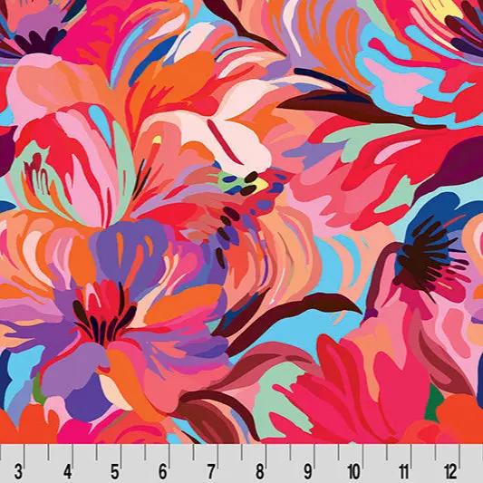 Wanderlust Florals Quilting Cuddle Pink Fabric per yard Shannon Fabrics