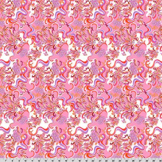 Wanderlust Paisley Quilting Cuddle Pink Fabric per yard Shannon Fabrics