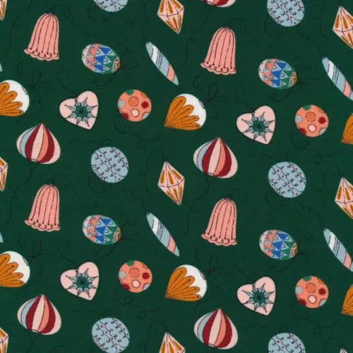 Warm & Cozy - Ornaments 44" / 45" Fabric Per Yard The Fabric Company