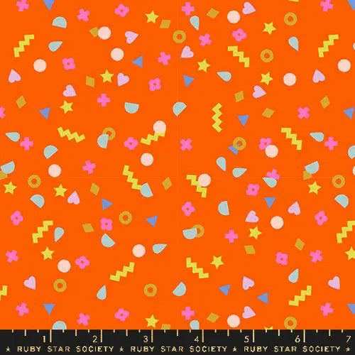 Washi Plus Goldfish Ditsy Childerns 43"/44" Fabric Per Yard Moda Fabrics & Supplies