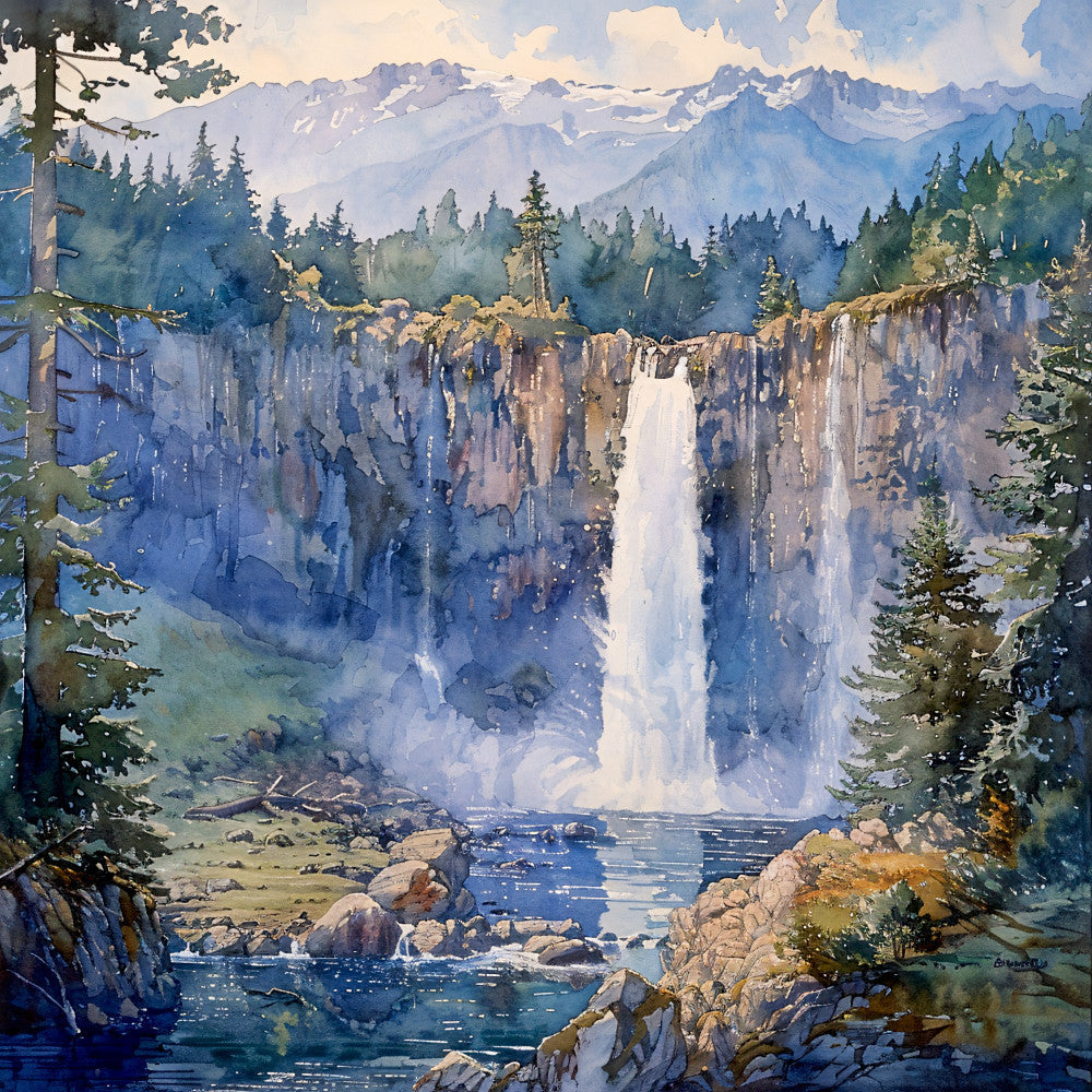 Washington Travel Art Fabric Panel 19 - quilting cotton panel - Linda's Electric Quilters