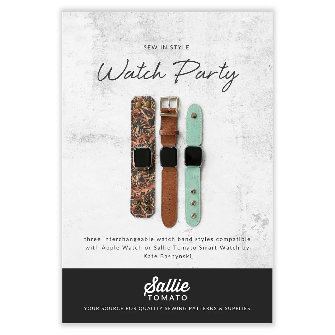 Watch Party Pattern - Linda's Electric Quilters